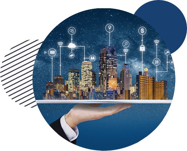 Traditional services - office workspace with laptop and documents