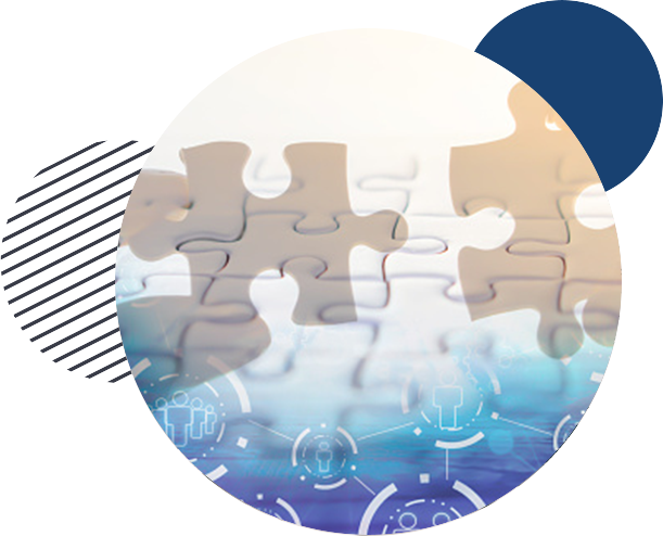 B2B solutions - puzzle pieces representing solutions